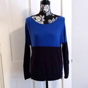 🆕 💙Vince💙 - Oversized Blue/Black Sweater